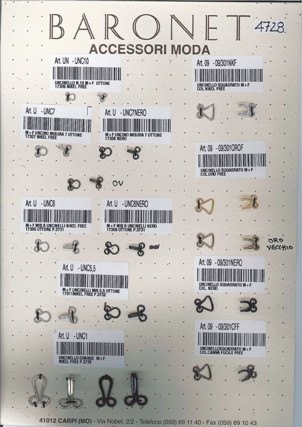 Baronet agganciature